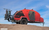 野外探险 &ldquo;多面手&rdquo; 水滴形拖挂房车：Escapod Topo2 MTB