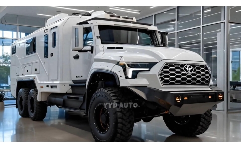 70万美元的&ldquo;陆地巡洋舰&rdquo;房车来了！2026款丰田HikeCruze 6&times;6来了