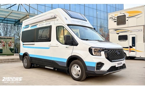 北京首钢房车展｜蓝牌旅行动力天花板+居家质感拉满!飞翔舒野二号