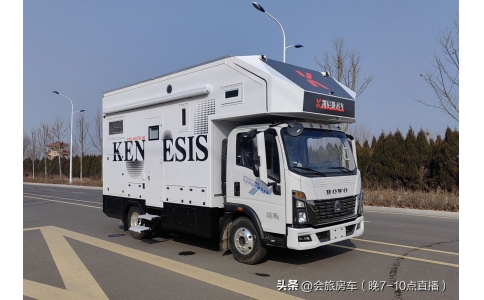 售28.6万，豪沃3.0T四气囊轻卡房车，凯尼斯专利可翻额头维修方便