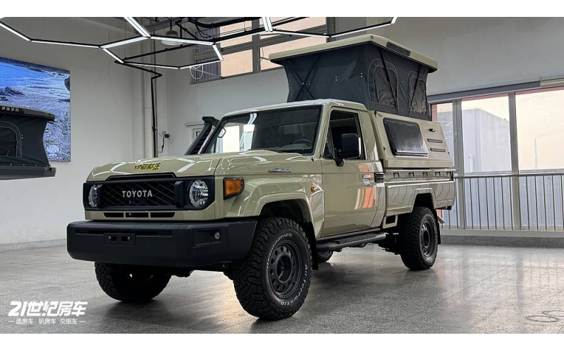 四驱部落携丰田 LC79 全系亮相北京首钢房车展，硬核越野旅居来袭