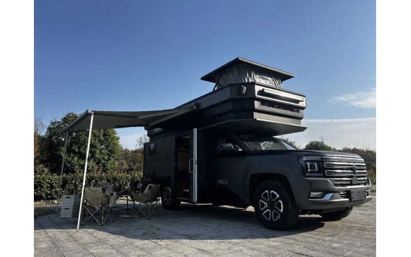 组合升顶+硬派四驱房车，5月15-17亮相成都房车展，全能型房车